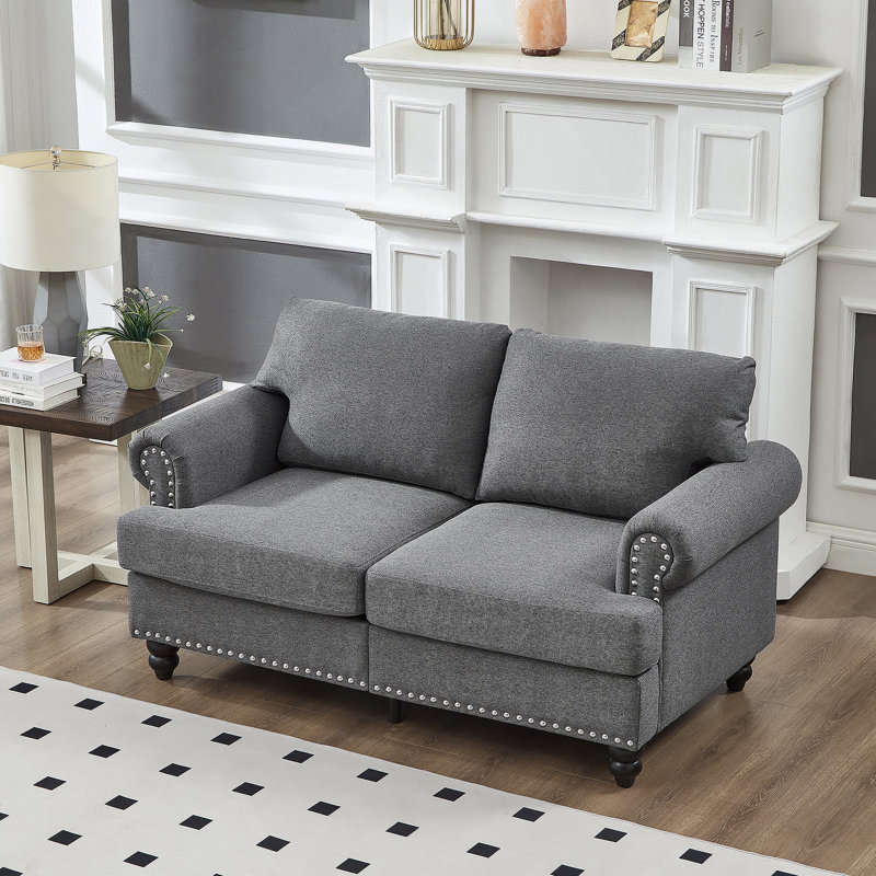 Causeuse de salon 59,5 "Classic, Gris