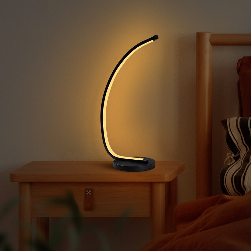 Lampe de bureau Breonna, Noir