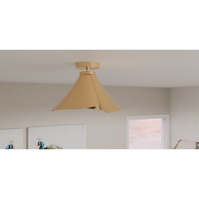 Jovanka 1-Light  Semi-Flush Mount