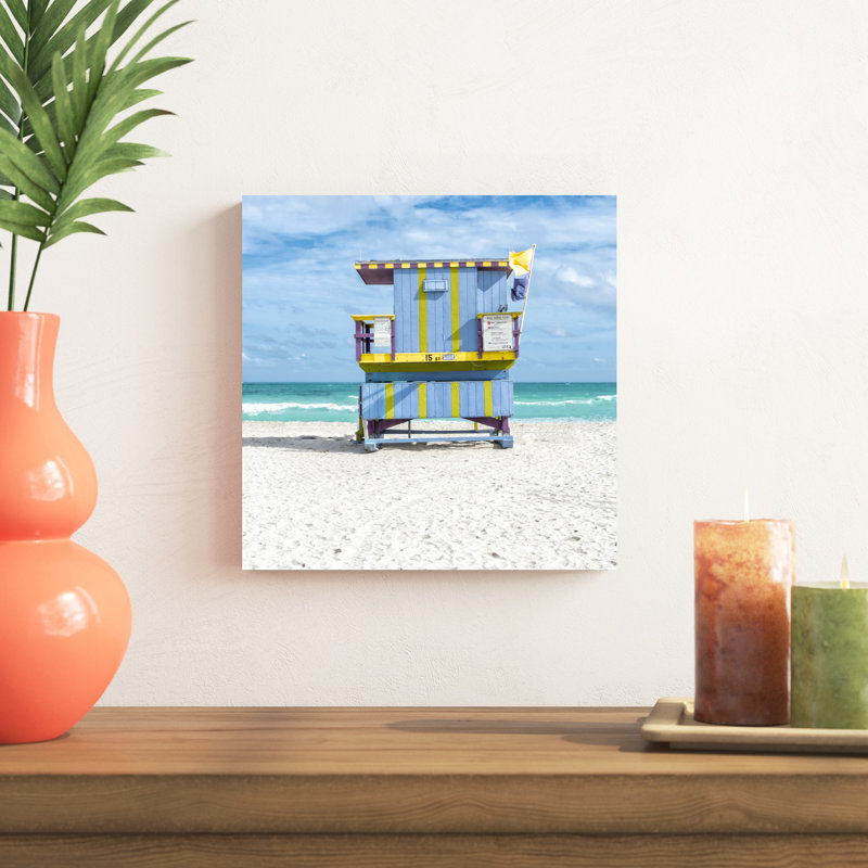 Miami Beach III, H 12 po x l 12 po x P 1,25 po
