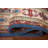 Blue Geometric Kazak Oriental Area Rug