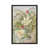 Toile avec cadre en bois gris