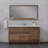 Feike 60'' Single Bathroom Vanity with Solid Surface Top-1118931188