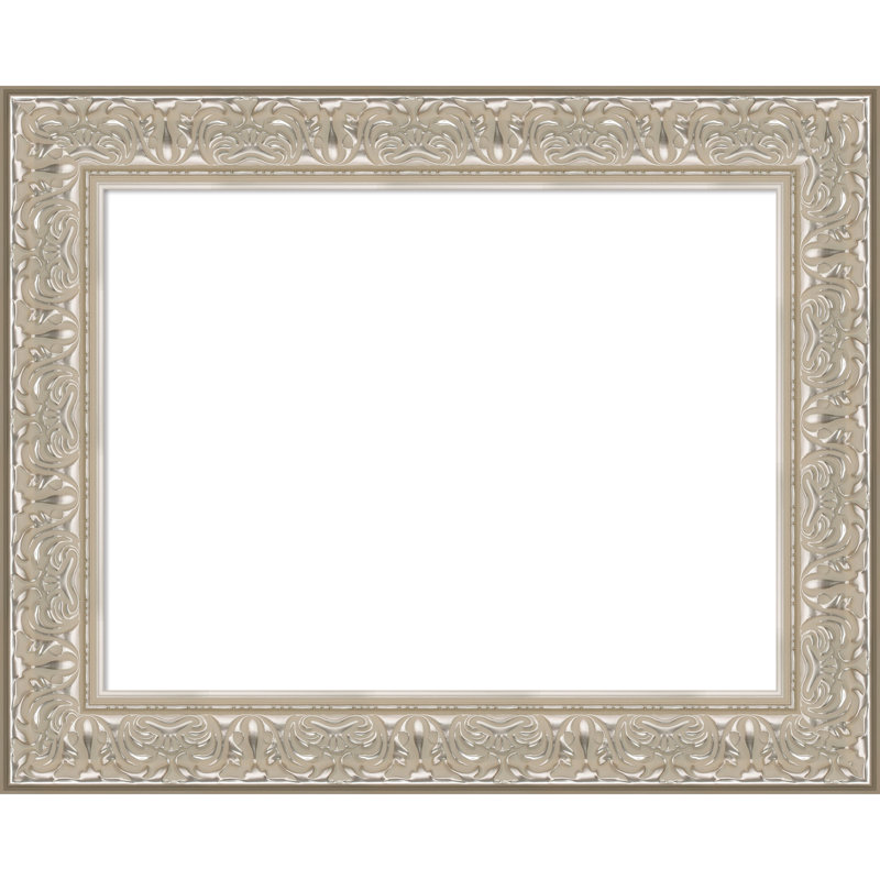 Tableau magnétique effaçable à sec Luxe Argent, 25" H x 31" W