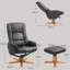 Faux Leather Accent Chair