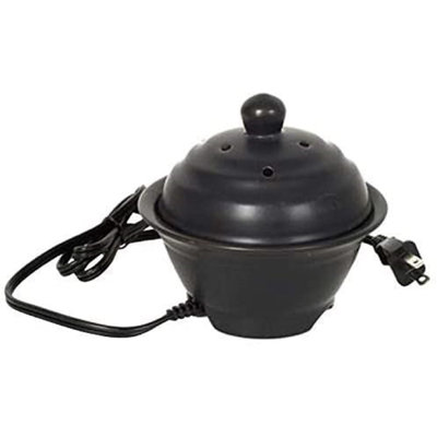 Réchaud en céramique noir électrique Potpourri