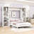 Bigham Murphy Bed with Desk and Bookshelf-26762061