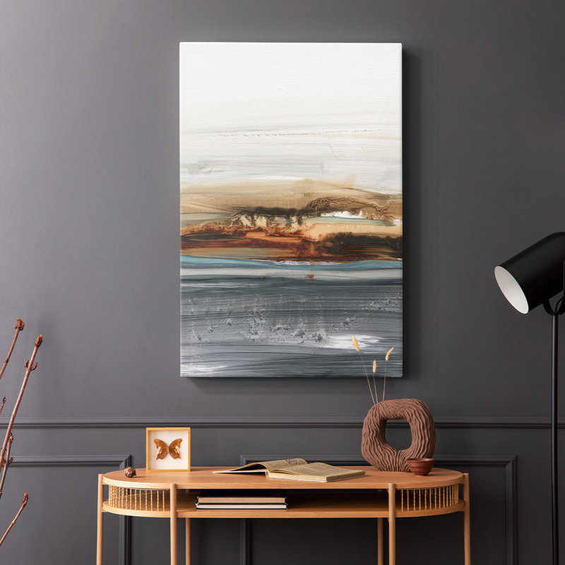 Dunes de Sienne II - Cavas enveloppés de galerie, H 12 po x l 8 po