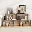 70cm H x 80cm W Geometric Bookcase-1310889296