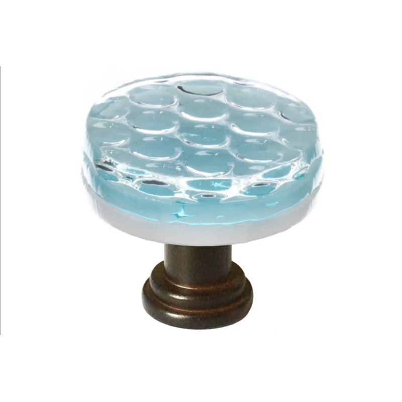 Texture Mushroom Knob, Oil Rubbed Bronze