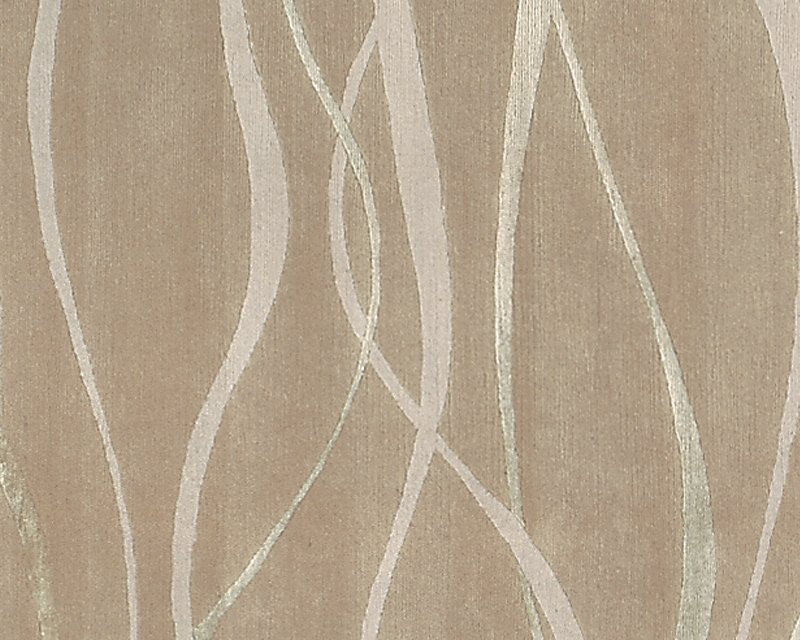 Ripple Shadow Abstract Area Rug in Beige/Neutral