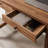 Capri 49" Wood Grain Office Desk In Walnut