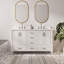 Meuble-lavabo sur pied entièrement assemblé avec plateau