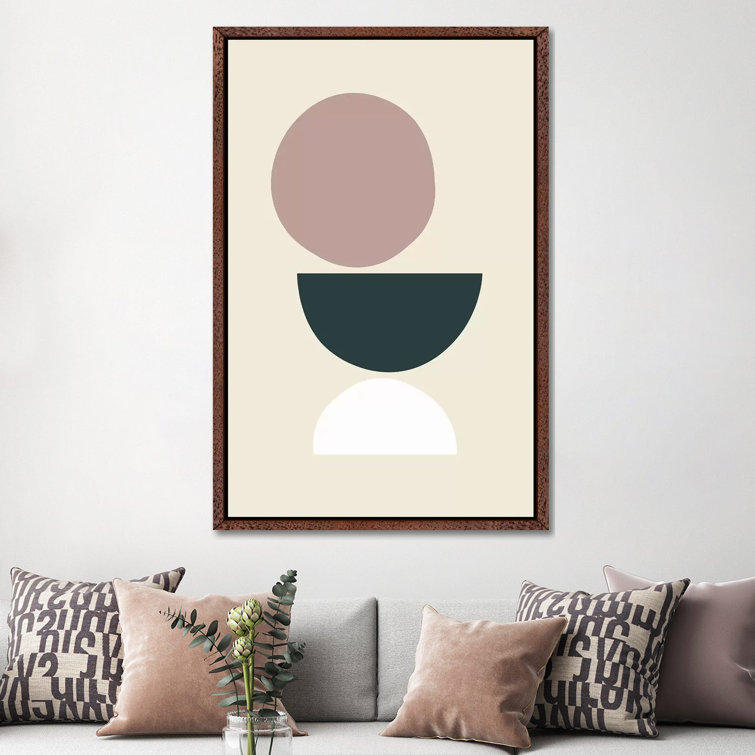 Mid-Century Shapes I by The Maisey Design Shop - Gallery-Wrapped Canvas Giclée on Canvas