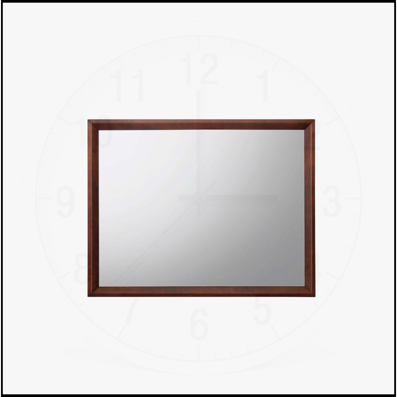 Miroir Madison, Cerisier brun