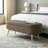 Ottoman Oval Storage Bench ith Metal Legs-1223094003