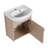 Small Size Bathroom Vanity With Ceramic Sink