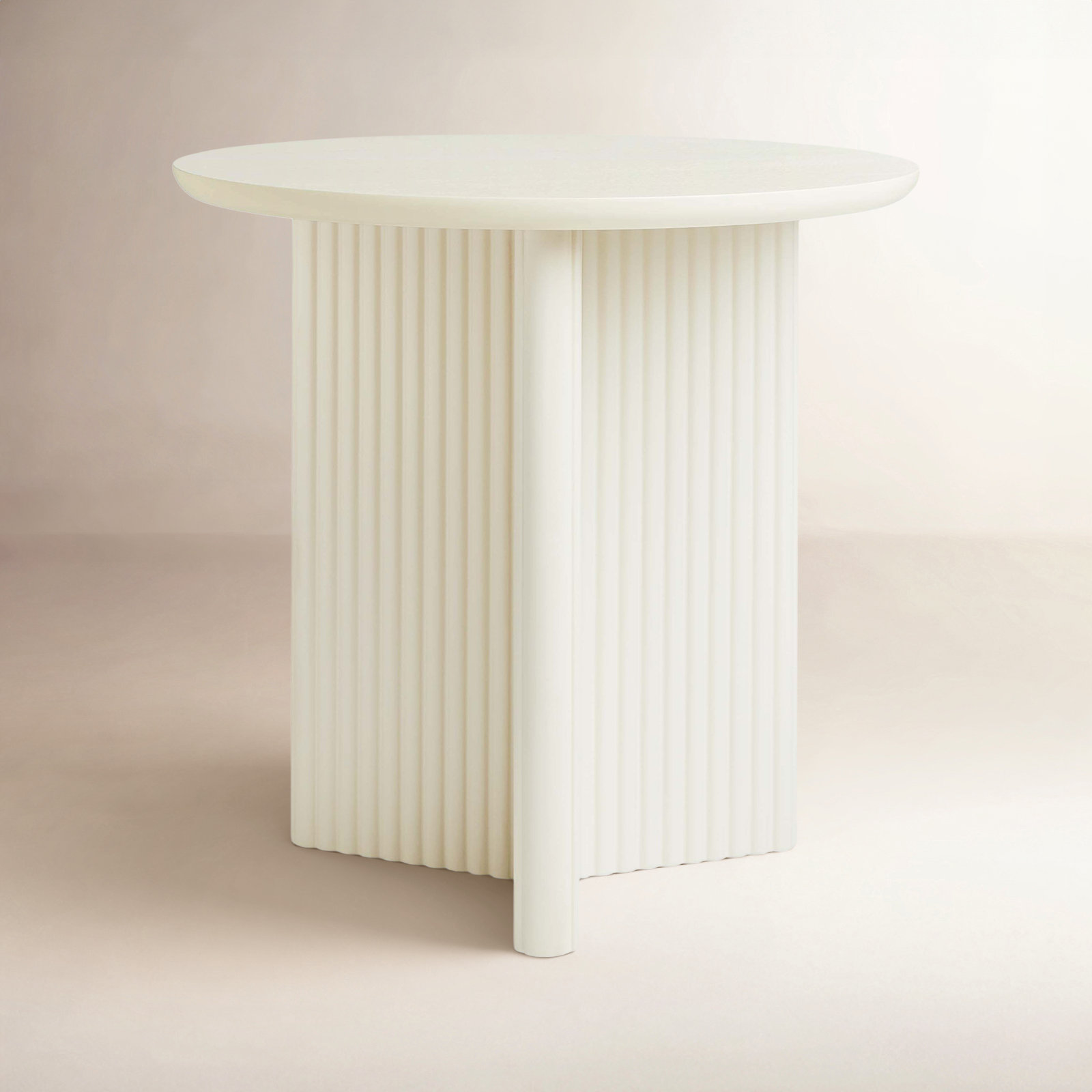 Odeon End Table, Pearl