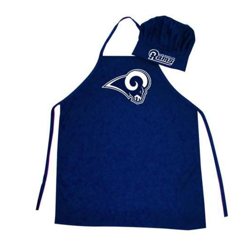 NFL No Pattern Apron Sets, Los Angeles Rams