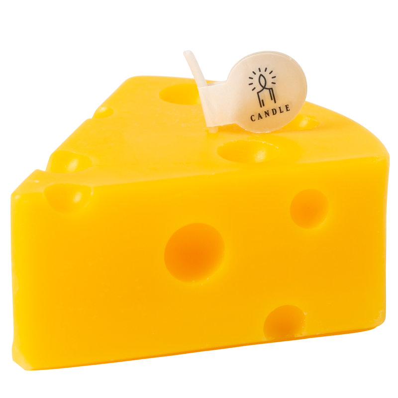 Bougie parfumée au fromage - Design réaliste, décoration intérieure