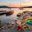 Chaise Adirondack pour enfants Ebner