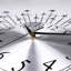 Benney Metal Wall Clock-308739187