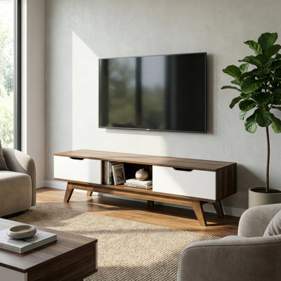 Accetta Unfinished TV Stand for TVs up to 70"