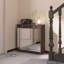 Armoire à chaussures avec 2 tiroirs à miroir, rangement peu encombrant et miroir décoratif pour les entrées