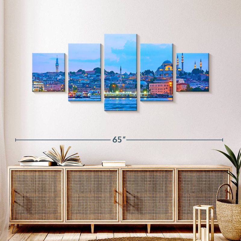 Vieille ville d'Istambul, H 24 po x l 55 po