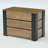35.5" Wide 3-drawer Nightstand, Large Night Stand Bedside Table For Bedroom