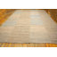 Enchanting Earth Tones Contemporary Handwoven Wool Shaker Style Flat Weave Rug