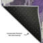 Tapis mauve de qualité supérieure lavable à la machine Prisco-1172780510