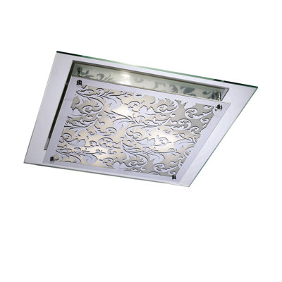 Coleta Glass Semi Flush Mount