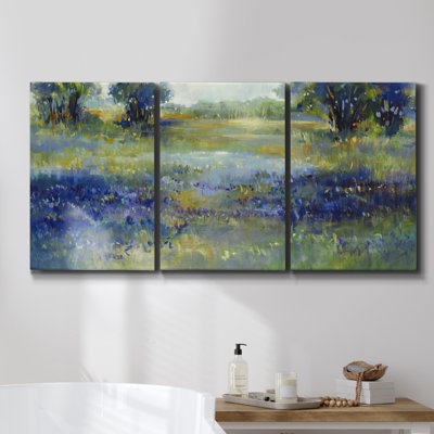 Winding Stream - Toile encadrée multi-pièces