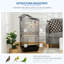 Holbrook Bird Cage for Budgies Finches Canaries with Accessories Toys Tray