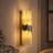 2 - Light Natural Alabaster Wall Sconce