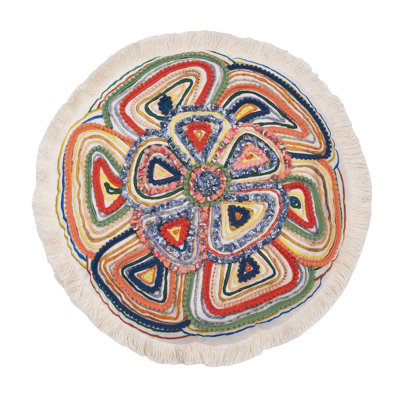 Putnum round Shaped Throw Pillow