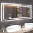 LED Bathroom Mirror with Anti-Fog, Backlit And Front Lighted Bathroom Mirrors For Wall-1177587196