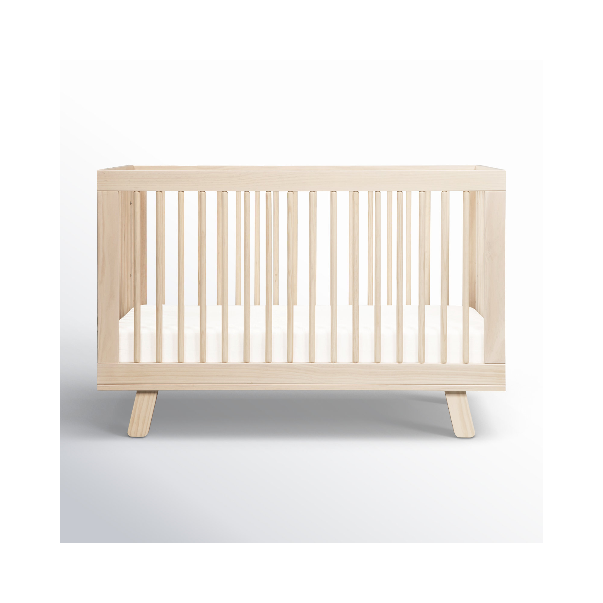 Hudson 3-in-1 Convertible Crib, Washed Natural