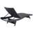 Upshaw Tabatha All Weather Outdoor Patio Wicker HDPE Rattan Chaise Lounge Chair
