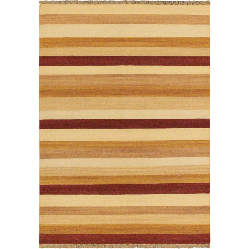 Tapis de zone rayée orange Vallejo