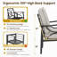 Ensemble de conversation pour patio pour 2 personnes avec coussins-223781663