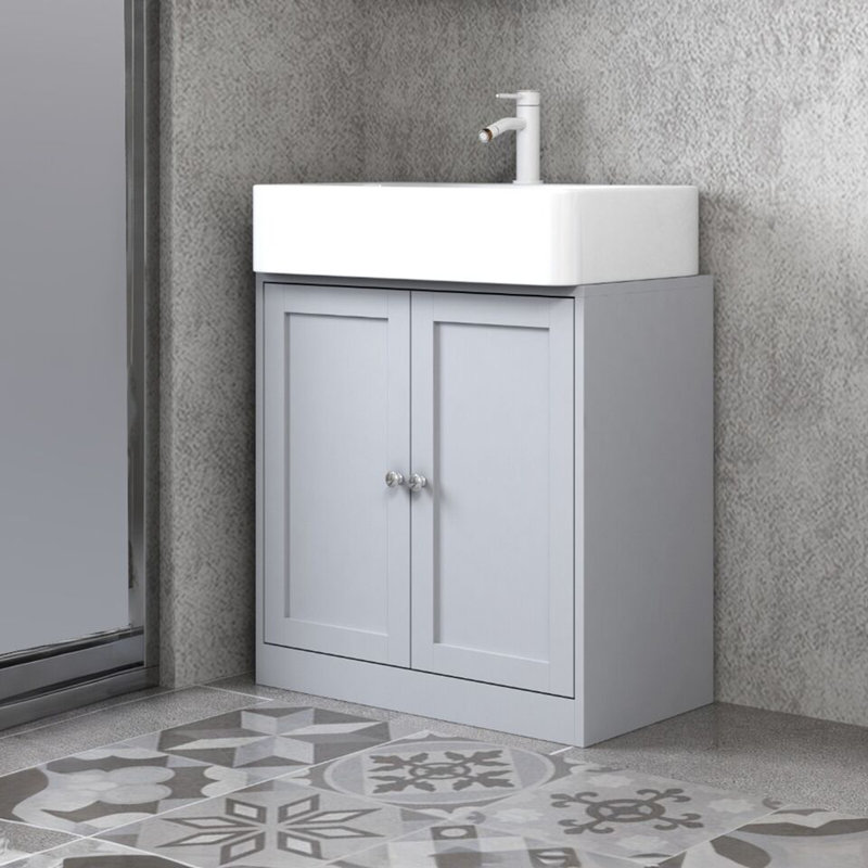 Assunto 60cm Kitchen Pantry, Grey
