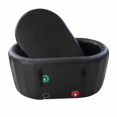 Insulated Ice Tub 118 Gallons Inflatable Cold Plunge with Lid