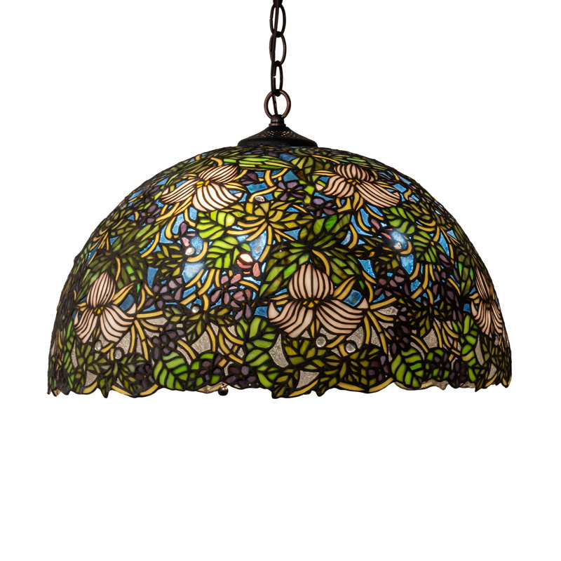 Mylee 3 - Light Pendant, Green/Brown