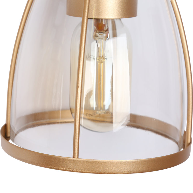 3 - Light Dimmable Modern Gold Vanity Light