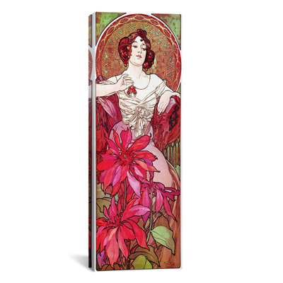 " Alphonse Mucha Ruby, 1900 "