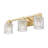 Cisca 22.75 inch Modern Gold 3 Light Vanity-1359438980