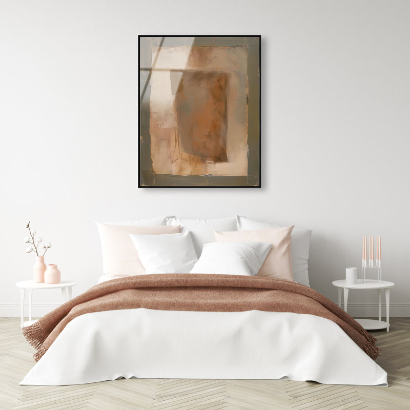Molasses Muse High-Gloss Frameless Acrylic Glass Wall Art Abstract Print by Oliver Gal, Ready to Hang, 16 x 20, 37"H x 31"W
