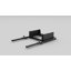 Anman Racing Simulator Seat Stand Extension | Rear Mount Bracket for Steering Wheel Stands | Universal Cockpit Conversion Kit for DIY Setup (Seat Not Included)